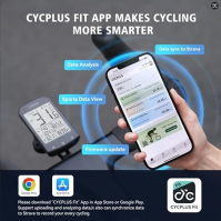 CYCPLUS Bike Computer GPS Wireless, 2,9" obrazovka ANT+ cyklistický počítač GPS s funkcí Bluetooth.bike speedometer speed cadenc